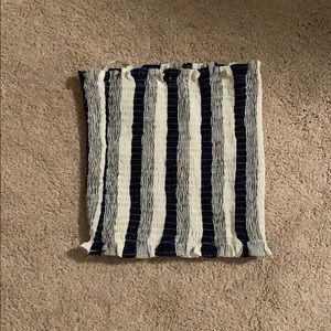 shein strapless crop top